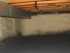 crawl space spray insulation for Utah